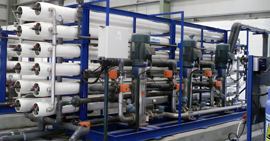 Turnkey RO/DI High Purity Water Treatment System
